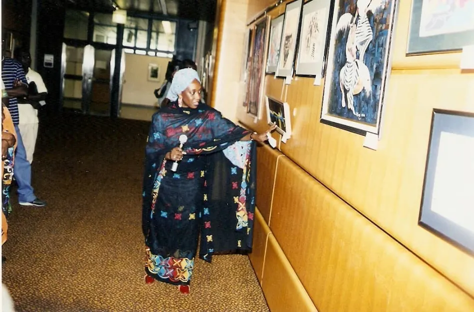 Exhibition by Kaltume Gana