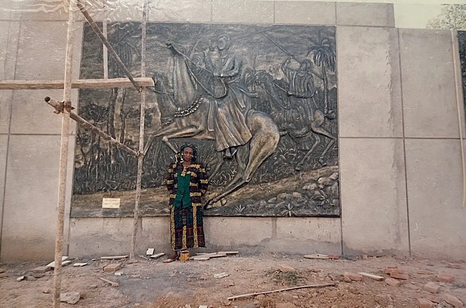 Mural artwork by Kaltume Gana