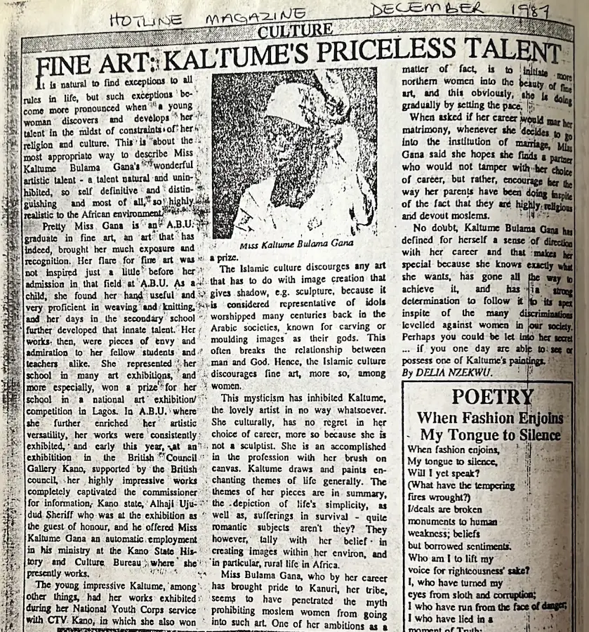 Jounal of Kaltume Gana