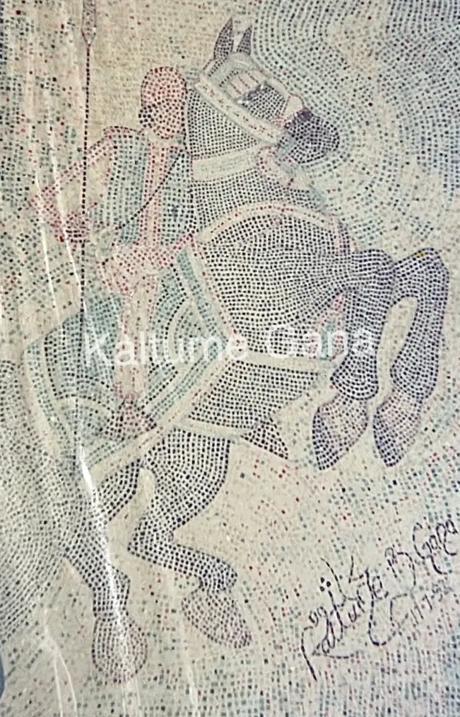 Mosaic artwork by Kaltume Gana