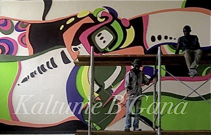 Mural artwork by Kaltume Gana