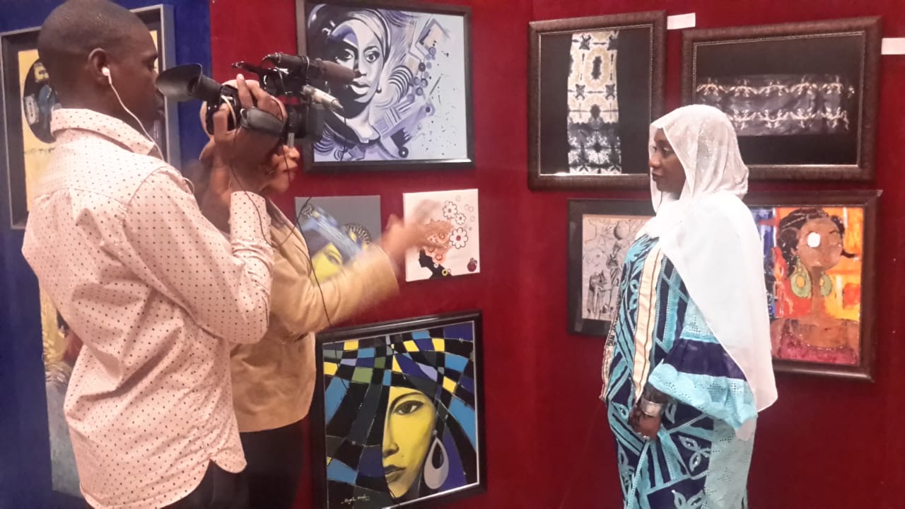 Exhibition by Kaltume Gana