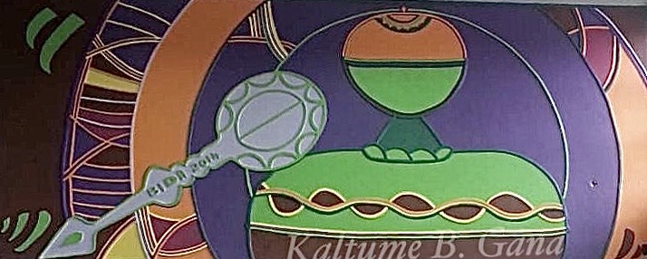 Mural artwork by Kaltume Gana