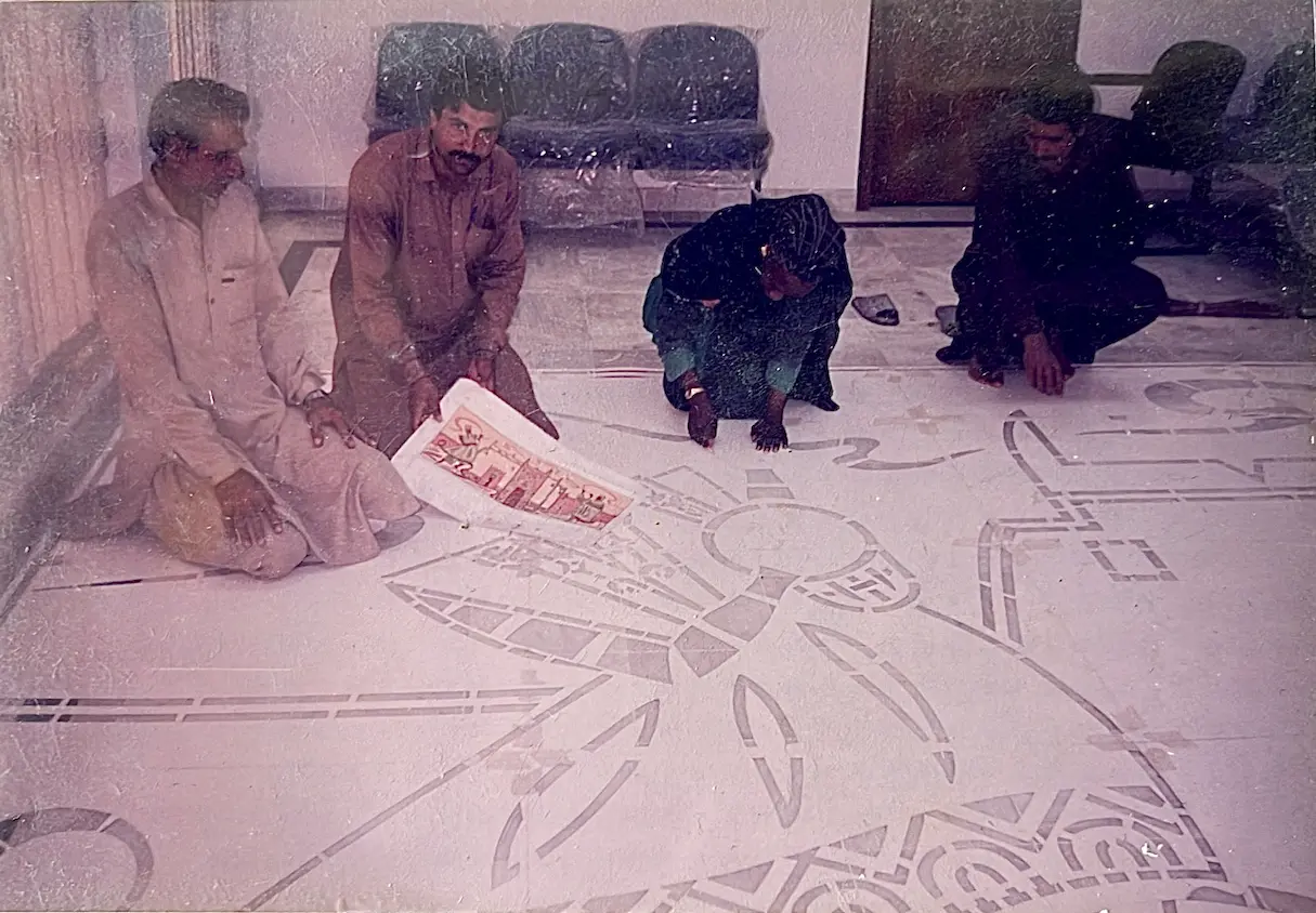 Mural artwork by Kaltume Gana