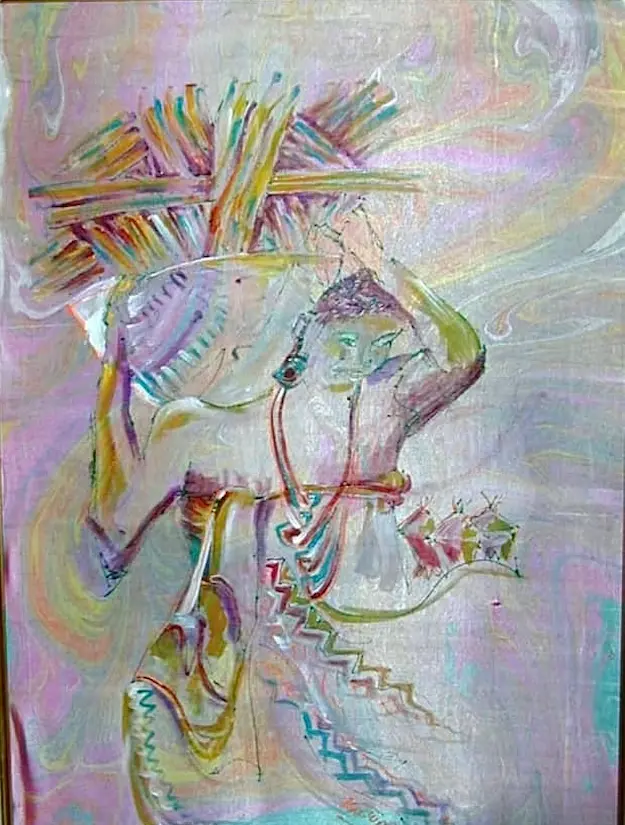 Painting artwork by Kaltume Gana