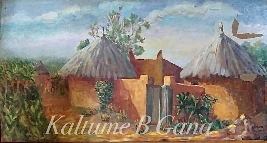 Painting artwork by Kaltume Gana