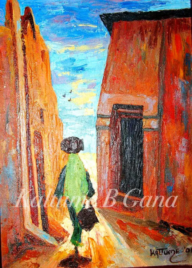 Painting artwork by Kaltume Gana
