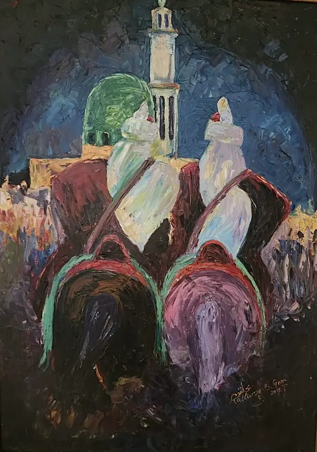 Painting artwork by Kaltume Gana