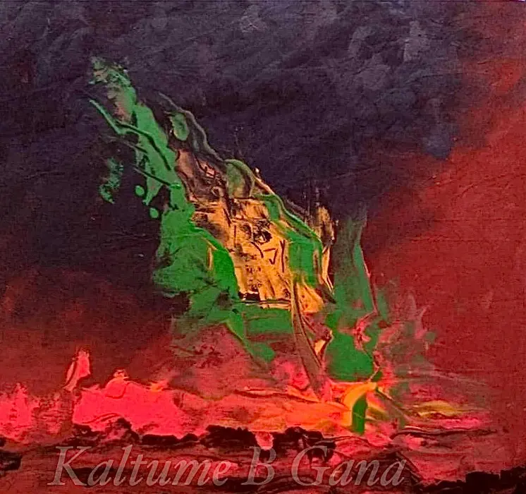 Painting artwork by Kaltume Gana