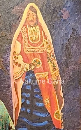 Painting artwork by Kaltume Gana