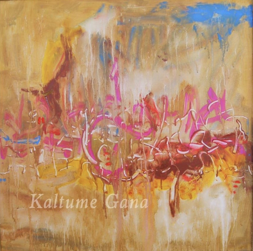 Painting artwork by Kaltume Gana
