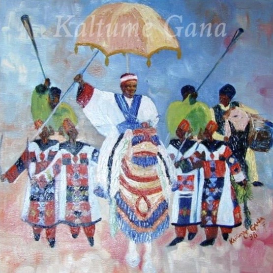 Painting artwork by Kaltume Gana