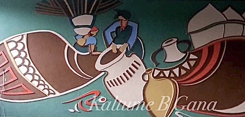 Mural artwork by Kaltume Gana