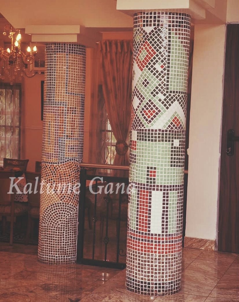 Mosaic artwork by Kaltume Gana