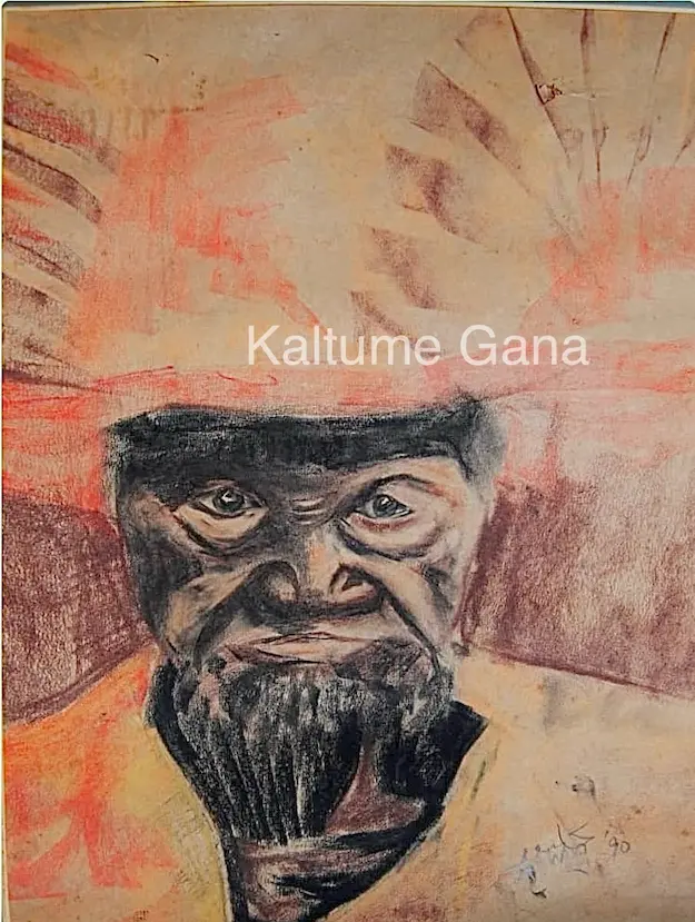 Painting artwork by Kaltume Gana