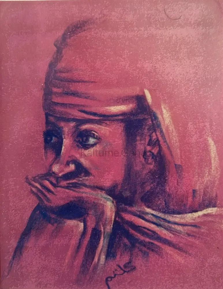 Painting artwork by Kaltume Gana